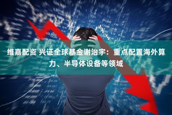 维嘉配资 兴证全球基金谢治宇：重点配置海外算力、半导体设备等领域